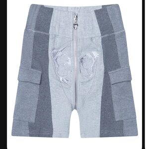 Tordrobes gradient grey uzip shorts